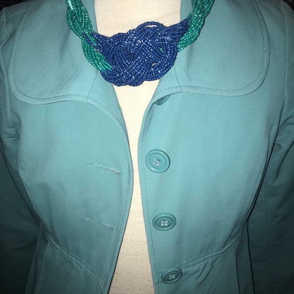 Beautiful Robbins egg blue trench - Picture 2 of 3